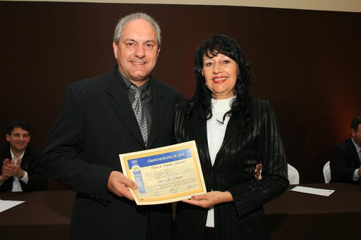 Parentes, amigos e autoridades prestigiaram a homenagem ao produtor rural