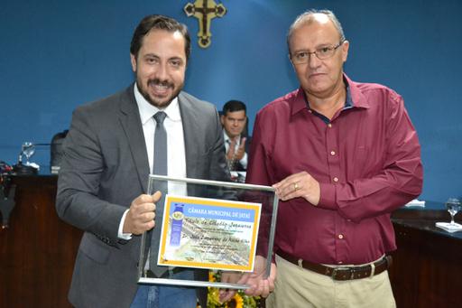 Sessão Solene de entrega de Título de Cidadão Jataiense  04/12/2018