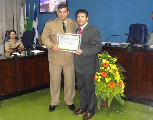 A unidade jataiense, batizada de Batalhão do Vale do Rio Claro, completou 15 anos de emancipação em dezembro do ano passado. Para marcar a data, foi entregue, em sessão solene realizada no dia 27 de fevereiro, o título de honra ao mérito ao comandante do 15º BPM, major David Pires