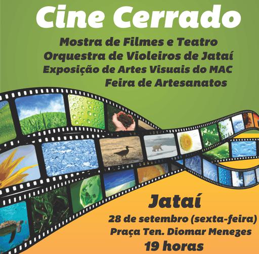 Evento, que vai acontecer no dia 28 de setembro, contará com cinema, teatro, música, artes visuais e feira de artesanato