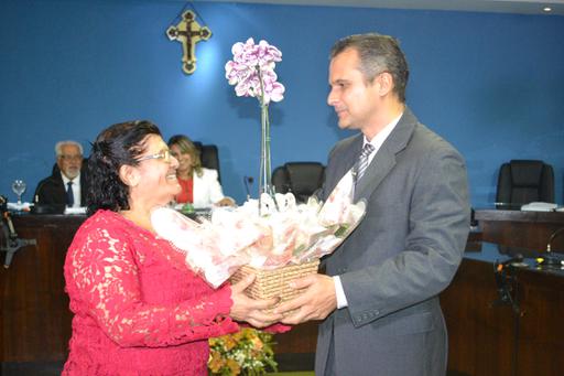 Sessão Solene de concessão do Título de Cidadão Jataiense ao Sr. Kassem Mohamad faress.
