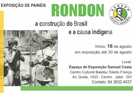 Está aberta ao público, no Centro Cultural Basileu Toledo França, a exposição "Rondon: a construção do Brasil e a causa indígena"