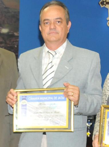 O representante sindical Marques Alves Pereira vai receber o título de cidadão jataiense. Ele é presidente do Sindicato do Comércio Varejista