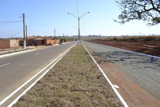 Os 1.400 metros de pista dupla fazem a ligação entre setores Colmeia e Mauro Bento à Estrada Velha de Caiapônia