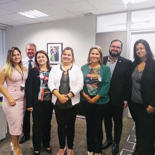 Ela fez reivindicações para entidades jataienses junto à Secretaria dos Direitos das Pessoas com Deficiência