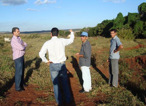 Duas áreas da cidade foram visitadas ao lado do prefeito Humberto Machado 