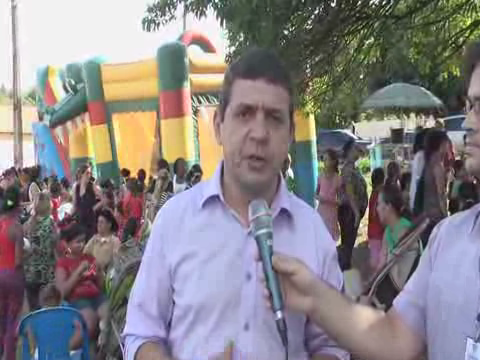 Vereador Marcos Antônio fala sobre a satisfação de ouvir a comunidade, saber suas dificuldades, levantar seus problemas e ainda levar cidadania por meio da Câmara Itinerante