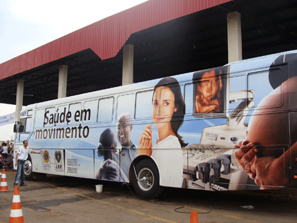 Nesta sexta e no próximo sábado o programa Saúde em Movimento vai realizar ultrassonografias, eletrocardiogramas e exames de vista em Jataí