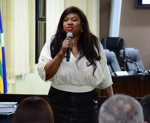 Sueide Ferreira Martins, acadêmica da Universidade Federal de Jataí