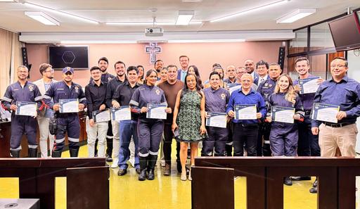 Membros do serviço receberam títulos de honra ao mérito