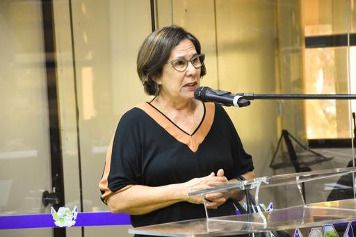 Nelma Rezende Leles, viúva do médico Wanderley Leles Martins