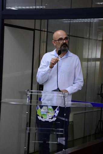 O médico Francis Natal Gouveia falou sobre temas relativos ao Hospital Estadual de Jataí