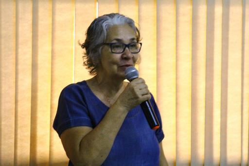 Wélia de Oliveira Maia, presidente da entidade Obras Sociais Regeneração