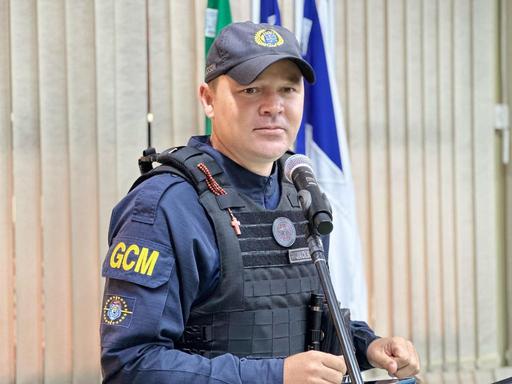 O agente da Guarda Civil Municipal Jackson Martins usou a Tribuna Popular