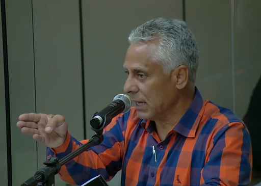 O oftalmologista Wellington Gomes ocupou a Tribuna do Povo
