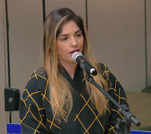 Isabella Miranda é mestra de taekwondo