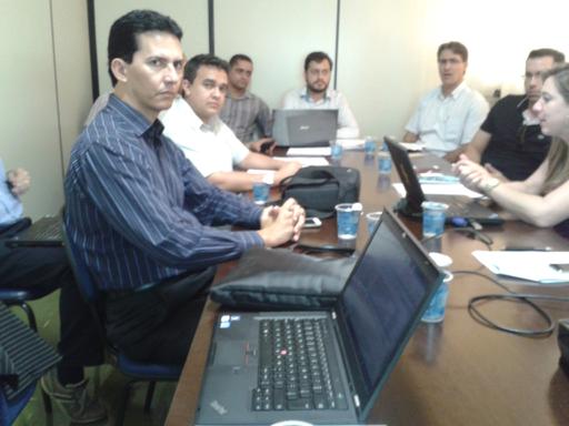 Representantes da empresa estiveram com o vereador e com secretários da prefeitura durante cerca de quatro horas