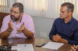 Durante mais de três horas, Luiz Carlos Bandeira respondeu a todos os questionamentos dos parlamentares